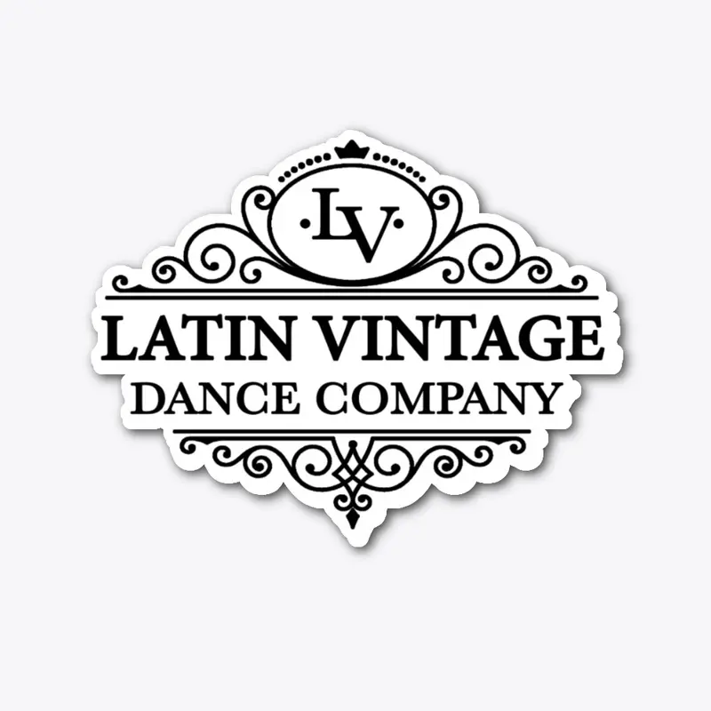 Latin Vintage Sticker